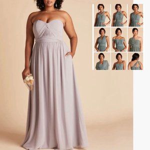 Birdy‎ Grey GRACE Convertible Dress in Liliac Purple Size XL